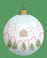 christmas ornament by Gail Robards 
