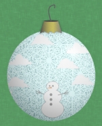 christmas ornament by RGG 