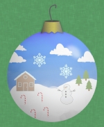 christmas ornament by Jason Campbell 