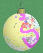 christmas ornament by Clementine  
