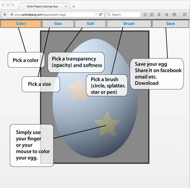 Easter Egg App Screen Shot