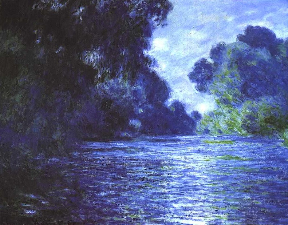 Claude Monet Painting - Branch of the Seine near Giverny 1897