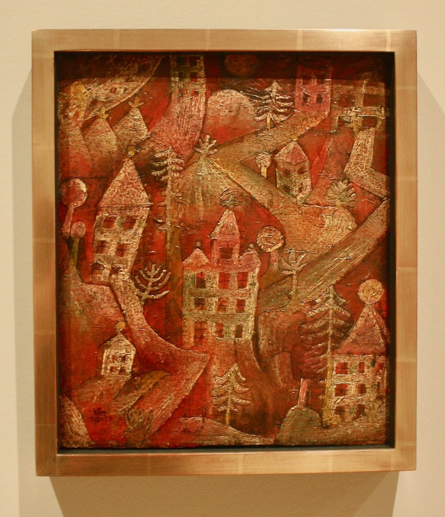 Paul Klee Painting Red Villa Quarter sfmoma