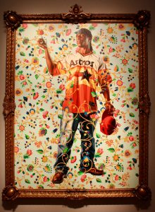 Kehinde Wiley Painting