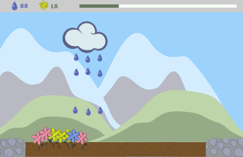 Rain Game Screen Shot